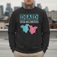 Dad Of Twins Family Daddy Fathers Day Future Parents Men Sweatshirt