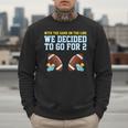 Dad Of Twins TShirt Men Sweatshirt