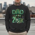 Dad Of The Two Rex Birthday Dinosaur Family Matching Men Sweatshirt