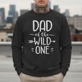 Dad Of The Wild One Shirt 1st Birthday Safari Men Sweatshirt