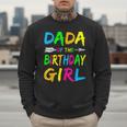 Dada Of The Birthday Girl Retro 80's Party Shirt Men Sweatshirt