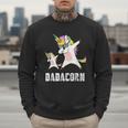 Dadacorn Shirt Unicorn Dad And Baby Best Father Men Sweatshirt
