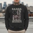 Daddd Gun Dads Against Daughters Dating Democrats On Back Men Sweatshirt