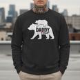 Daddy Bear Fathers Day Cute Baby Cub Papa Dad-a Pops Small Men Sweatshirt