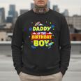 Daddy Of The Birthday Astronaut Boy Outer Space Theme Party Men Sweatshirt