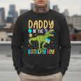 Daddy Of The Birthday Boy Family Matching Dinosaur Squad Men Sweatshirt