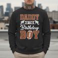 Daddy Of The Birthday Boy Football Party Family Matching Men Sweatshirt