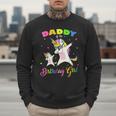 Daddy Of The Birthday Girl Dabbing Unicorn Princess And Dad Men Sweatshirt