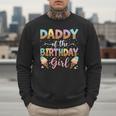 Daddy Of The Birthday Girl Ice Cream Lover Party Men Sweatshirt