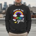 Daddy Of The Birthday Girl Rainbow B-Day Matching Family Men Sweatshirt Daddy Of The Birthday Girl Rainbow B-Day Matching Family Men Sweatshirt
