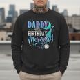 Daddy Of The Birthday Mermaid Family Matching Dad Papa Men Sweatshirt