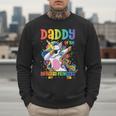 Daddy Of The Birthday Princess Girl Dabbing Unicorn Dad Men Sweatshirt Daddy Of The Birthday Princess Girl Dabbing Unicorn Dad Men Sweatshirt
