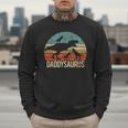Daddy Dinosaur Daddysaurus 3 Three Kids Xmas Men Sweatshirt