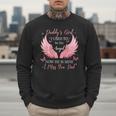 Daddy Girl I Used To Be His Angel Now He Is Mine Men Sweatshirt
