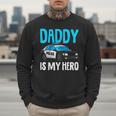 Daddy Is My Hero Police Toddler Police Officer Cop Boys Kids Men Sweatshirt