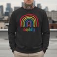 Daddy Rainbow For Women Men Family Matching Birthday Men Sweatshirt Daddy Rainbow For Women Men Family Matching Birthday Men Sweatshirt
