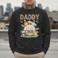 Daddy Of The Wild One 1St Birthday Kids Safari Jungle Men Sweatshirt