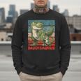 Daddysaurus Father's Day Best Dad T-Rex Papa Men Sweatshirt