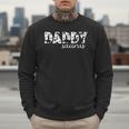 DaddysaurusRex Dinosaur Daddy Saurus Dad Family Matching Men Sweatshirt