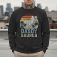 DaddysaurusRex Dinosaur Daddy Saurus Family Matching Men Sweatshirt