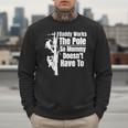 Dads Electrical Lineman Gear Husband & Lineman Wife Men Sweatshirt