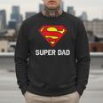 DC Comics Superman Father's Day Super Dad Logo Men Sweatshirt