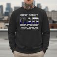 Deputy Sheriff Dad Much Cooler Fathers Day Thin Blue Line Men Sweatshirt Deputy Sheriff Dad Much Cooler Fathers Day Thin Blue Line Men Sweatshirt