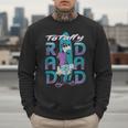 Disney Goofy Totally Rad Dad Father’s Day Surfing Distressed Men Sweatshirt