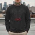 Disney Mickey Mouse Dad Family Small Men Sweatshirt