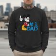 Disney Mickey Mouse Father's Day 1 Dad Men Sweatshirt