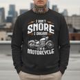I Don't Snore I Dream I'm A Motorcycle Biker Dad Men Sweatshirt