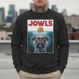 Drooling Boxer Jowls Fawn Dog Mom Dog Dad Burger Men Sweatshirt