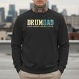 Drum Dad Like A Normal Dad But Cooler Shirt Music Dad Men Sweatshirt