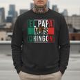 El Papa Mas Chingon Best Mexican Dad Men Sweatshirt