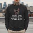 Every Snack You Make French Bulldog Mom And Frenchie Dad Men Sweatshirt