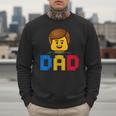 Family Dad Master Builder Building Bricks Blocks Fathers Day Men Sweatshirt Family Dad Master Builder Building Bricks Blocks Fathers Day Men Sweatshirt
