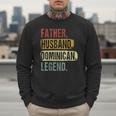 Father Husband Dominican Legend Dominica Dad Father's Day Men Sweatshirt Father Husband Dominican Legend Dominica Dad Father's Day Men Sweatshirt