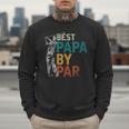 Fathers Day Golfer Dad Golfing Best Papa By Par Golf Men Sweatshirt