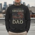 My Favorite Swimmer Calls Me Dad Fathers Day Men Sweatshirt