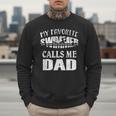 My Favorite Swimmer Calls Me Dad Vintage Swim Pool Men Sweatshirt My Favorite Swimmer Calls Me Dad Vintage Swim Pool Men Sweatshirt