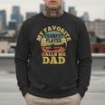 My Favorite Trumpet Player Calls Me Dad Father Vintage Men Sweatshirt