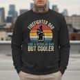 Firefighter Dad Like Regular Dad But Cooler Father's Day Men Sweatshirt Firefighter Dad Like Regular Dad But Cooler Father's Day Men Sweatshirt
