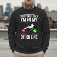 Fishing Dad Men Reel Cool Fish Bass Fishing Men Sweatshirt