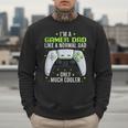 Gamer Dad Gaming Shirts Fathers Day Video Game Daddy Men Sweatshirt