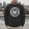 Garage Drinker Club Member Day Drinking Dad Beer Garage Men Sweatshirt
