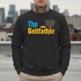 Gelt Father Hanukkah Menorah Jewish Dad Pajamas Men Sweatshirt Gelt Father Hanukkah Menorah Jewish Dad Pajamas Men Sweatshirt