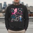 Gender Reveal Party Shirt Mermaid Or Pirate Dad Wants Pirate Men Sweatshirt