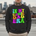 In My Glowing Dad Era Groovy Colorful Bright Men Sweatshirt