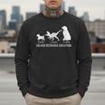 Golden Retriever Mom Dad Puppy Dog Owner Dog Lover Men Sweatshirt