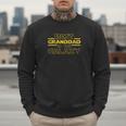 Grandpa Granddad Shirt Best Granddad In The Galaxy Men Sweatshirt